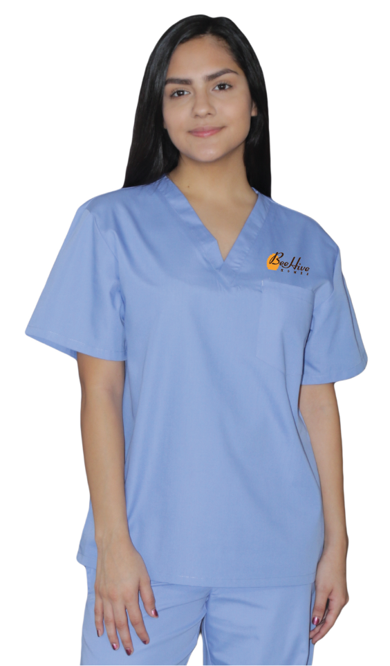 UltraSoft Unisex 1-Pocket Scrub Top