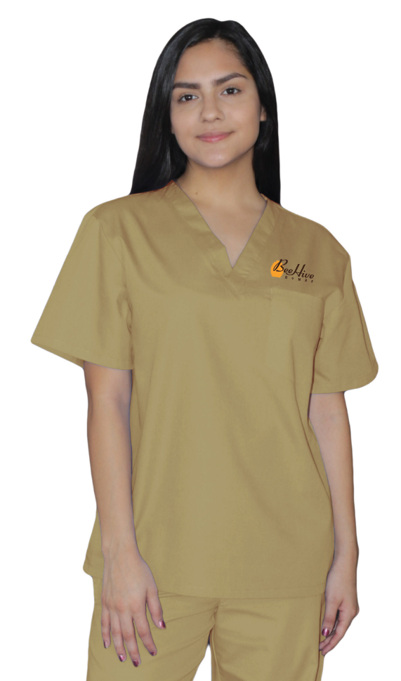 UltraSoft Unisex 1-Pocket Scrub Top