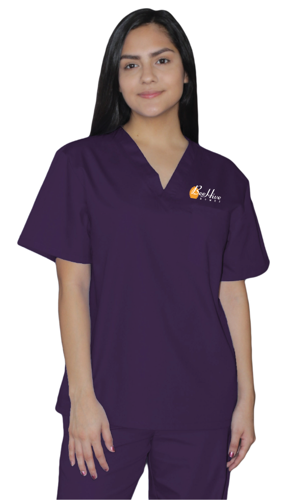 UltraSoft Unisex 1-Pocket Scrub Top