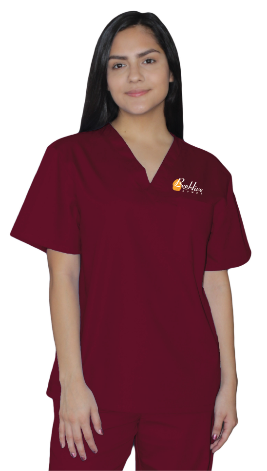 UltraSoft Unisex 1-Pocket Scrub Top